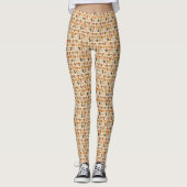 Leggings mit Welpenmuster (Vorderseite)
