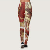 Leggings mit wirbelnder Gestaltung (Rückseite)