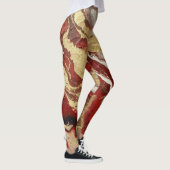 Leggings mit wirbelnder Gestaltung (Rechts)