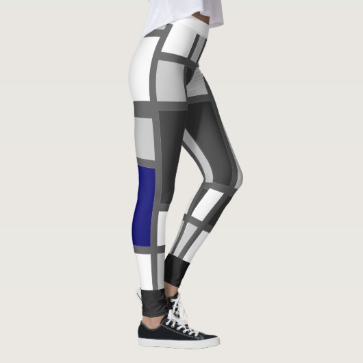 Leggings Mondrian Inspirierte 1 (Rechts)