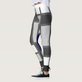 Leggings Mondrian Inspirierte 1 (Links)