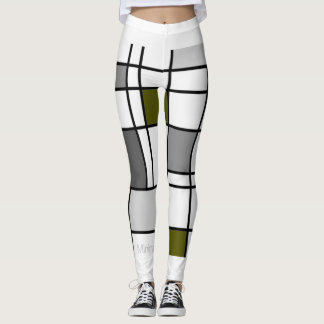 Leggings Mondrian Inspirierte 3
