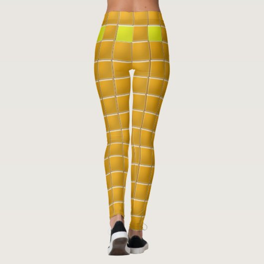 Leggings - Mosaikfliesen (Rückseite)