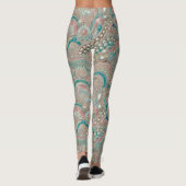 Leggings ~ Muscheln und Perlen ~ (Rückseite)