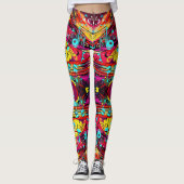 Leggings - Musikalischer Sturm - Cool (Vorderseite)