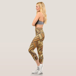 Leggings - Muster aus gelbem Backstein