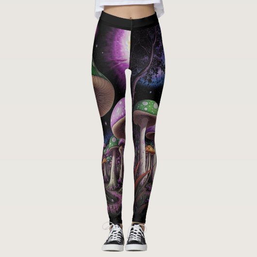 Leggings - Nachtschwärmerei - Kunst (Vorderseite)