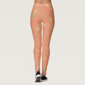 Leggings Niedliche der Blume (Rückseite)