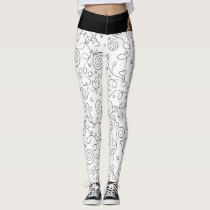 Leggings Nimm Deinen Hund Mit Zur Arbeit/Trainiere