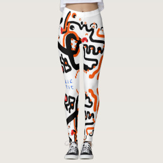 Leggings "Ojos di Surreo Mirroris" durch Jakob
