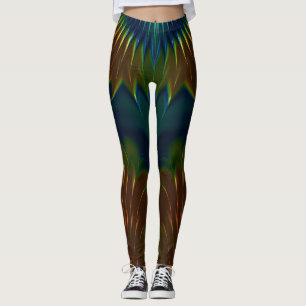 Leggings ~ Orange, Green und Blue