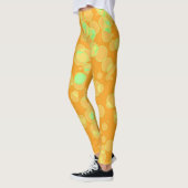 Leggings Orange mit Blasen (Links)