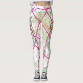 Leggings - Orienteeing Kurs (Vorderseite)