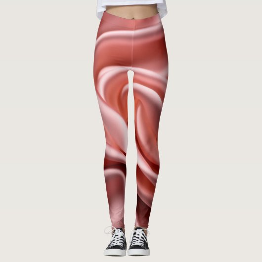 Leggings-Pachelsatin-Wirbel Leggings (Vorderseite)