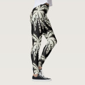 Leggings - Palm Tree Black/White (Rechts)