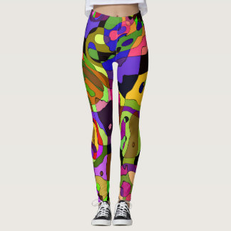 Leggings-Pastellharlekin-multi Farbgewohnheit Leggings