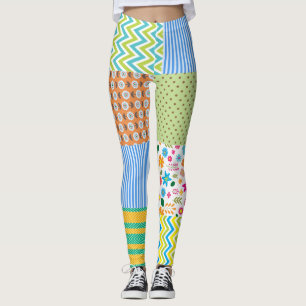 Leggings Patchwork