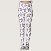 Leggings-Patriotische Stars Leggings (Vorderseite)