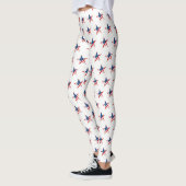 Leggings-Patriotische Stars Leggings (Links)