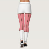 Leggings (Peach 2) RFPMDesign ©️ 2024 (Rückseite)