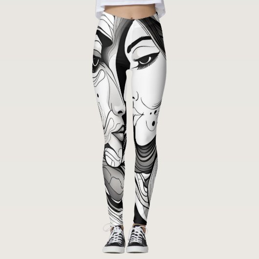 Leggings Personalizado (Vorderseite)