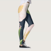 Leggings Pink Cosmos auf Weiß (Rechts)