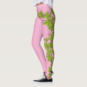 Leggings Planta de uvas racimo de hojas verdes   (Links)
