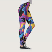 Leggings Psicodelico Colorido (Rechts)