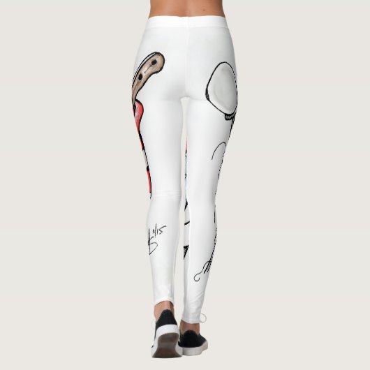 Leggings Puerto Rico (Rückseite)