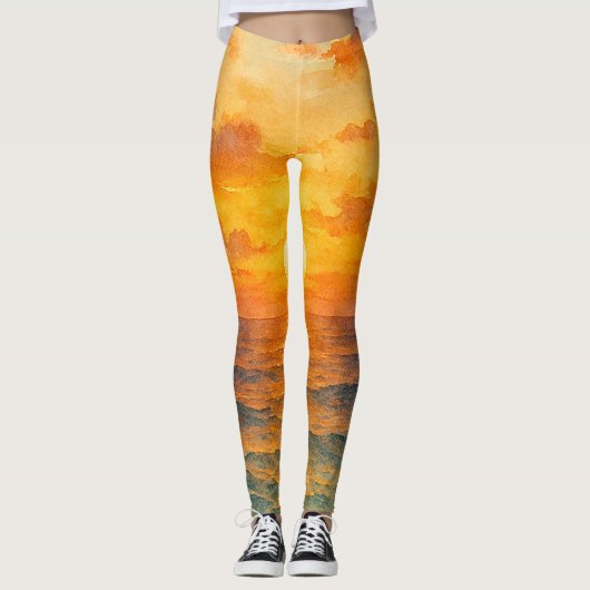 Leggings puesta de sol (Vorderseite)