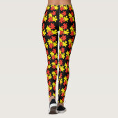 Leggings - Puzzle-Design (Rückseite)