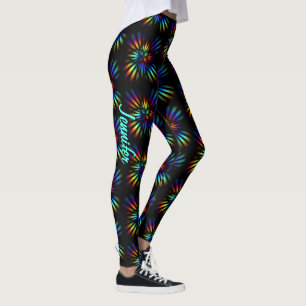 Leggings Rainbow Individuelle Name Yoga Pants