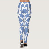 Leggings "Ratti_Creative_Arts", blau-weiß (Rückseite)
