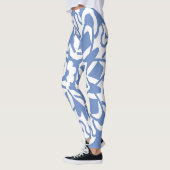 Leggings "Ratti_Creative_Arts", blau-weiß (Links)