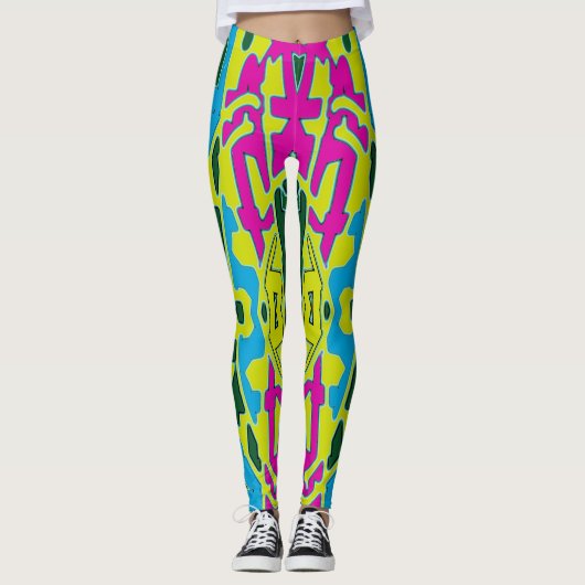 Leggings "Ratti_Creative_Arts" in Multicolor (Vorderseite)