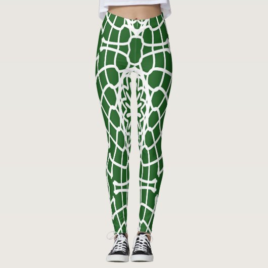 Leggings "Ratti_Creative_Arts", nahtlos grün (Vorderseite)