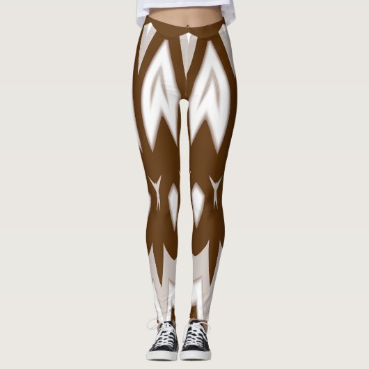 Leggings "Ratti_Creative_Arts", niedlich, braun (Vorderseite)