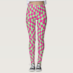 Leggings "Ratti_Creative_Arts", rosa und grün