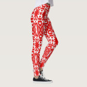 Leggings "Ratti_Creative_Arts", rot, nahtlos (Rechts)