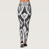 Leggings "Ratti_Creative_Arts", weiß und schwarz (Rückseite)
