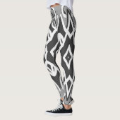 Leggings "Ratti_Creative_Arts", weiß und schwarz (Links)