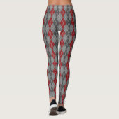 Leggings Raute Ashes und Embers (Rückseite)