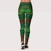 Leggings ~red green black Christmas (Rückseite)