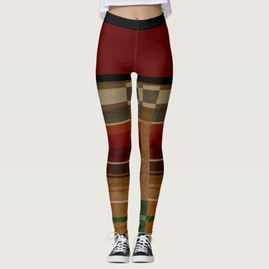 LEGGINGS - RED SALSA (Vorderseite)