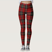 Leggings - Red Tartan Macpherson Clan (Vorderseite)