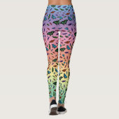 Leggings (Regenbogen) (Rückseite)