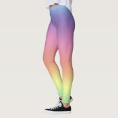 Leggings - Regenbogenfarbene Streifen (Links)