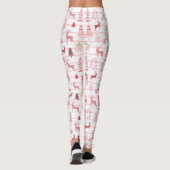 Leggings Rentier und Christmas Tree (Rückseite)