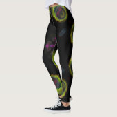 Leggings-Ritter verkörpern Athletik Leggings (Links)