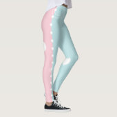 Leggings rosa/blaue Tinte (Rechts)